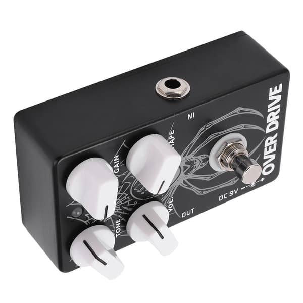 Gitarr Stompbox Overdrive Speed Music Gear med True Bypass CP-65 DC9V