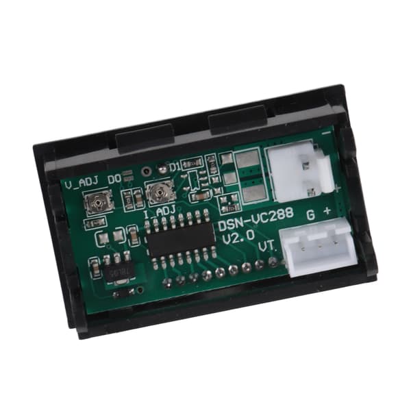 Digital Strøm Voltmeter LED Rød og Blå Dobbelt Display Digital Voltmeter Ammeter DC0 til 100V 50A