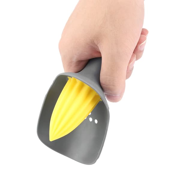 Ergonomisk Manuel Mini Citronpresser til Lime Appelsin (Sort)