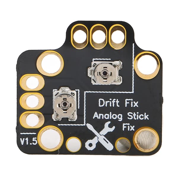 10 stk. 3D Analog Stick Drift Fix Modul Erstatningsjoystick til Xbox, PS4, Switch Controllere Sort