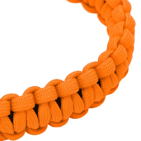 Justerbar flätad handledsrem för compoundbåge, bågskytteträning, orange, en storlek