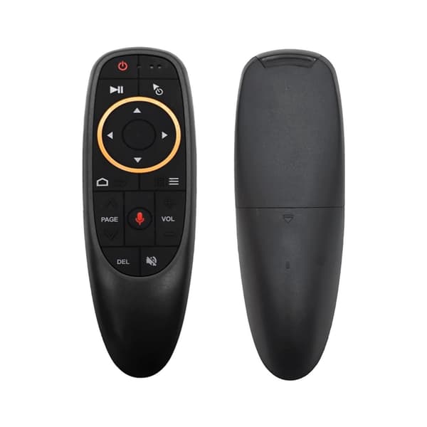 G10S Air Mouse Röstfjärrkontroll, för Android TV Box, Smart TV, för Windows PC, Projektor