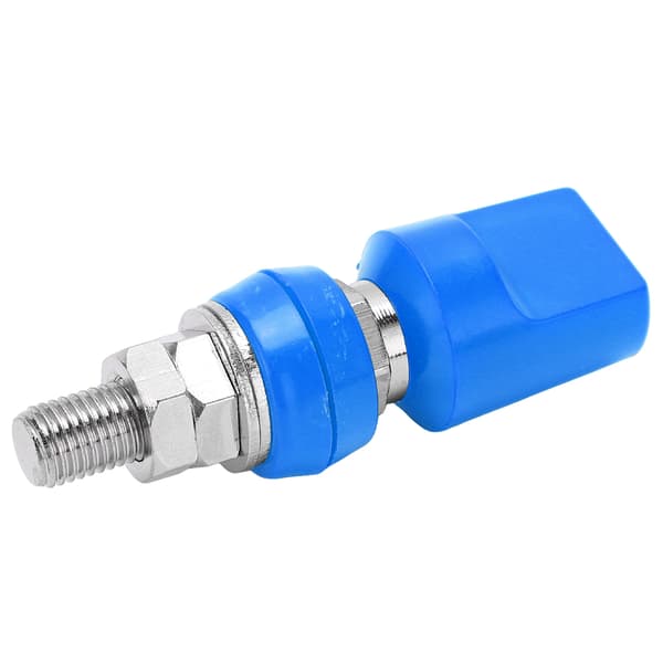 Terminal Multipurpose 4mm Mässing Platt Lock M8 100A Högströmsplint med JackBlue