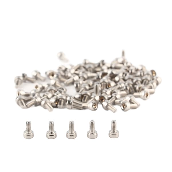 M3 rustfrit stål SS304 unbrakonbolte (M3*6)