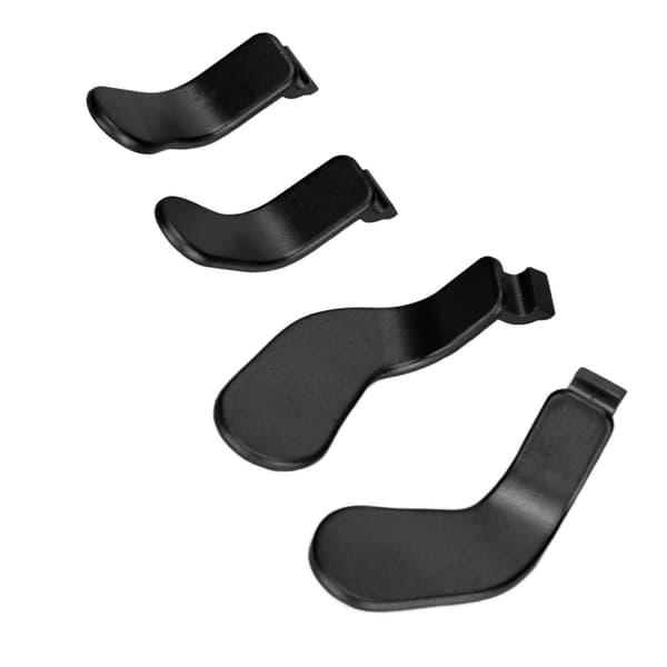 4-pak rustfri stål paddle-knapper sæt til Xbox One Elite Series 2 Controller Model 1797 - Sort