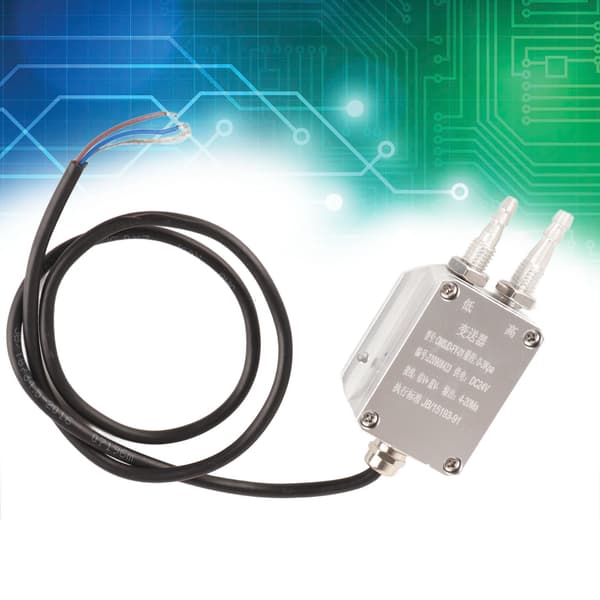 24VDC Vindtryktransmitter Højpræcisions differenstryksensor 0‑3Kpa OMSJD‑FY‑01