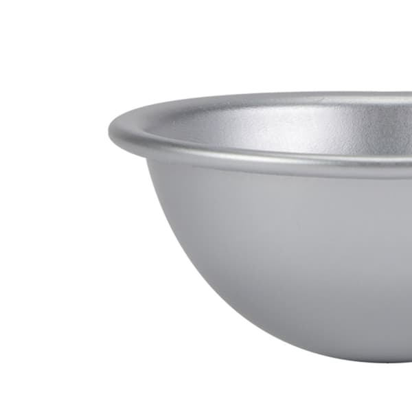 9 cm halvcirkelformet form aluminium halvkugle chiffon kageform bikini kage dessert budding bageform