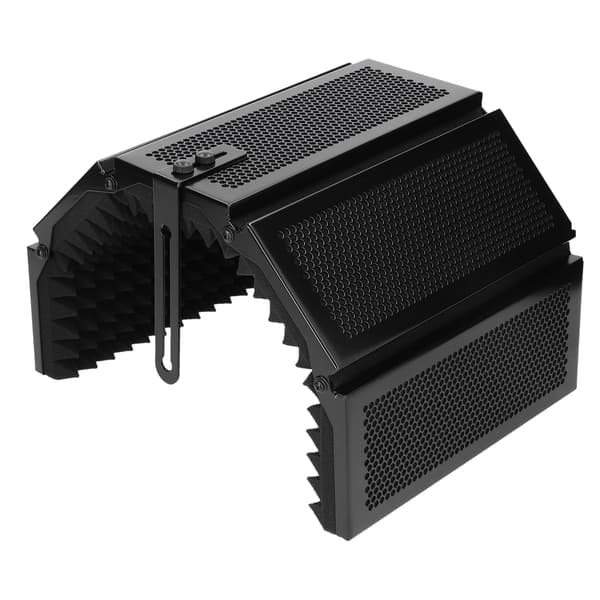 Pro Mic Isoleringsskydd 5-Panel Pop Skärm Akustiskt Skum