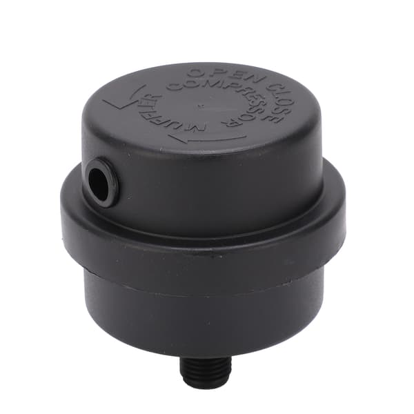 Oliefrit lyddæmper plastmateriale G1/4 luftfilter lyddæmper luftkompressorpumpetilbehør