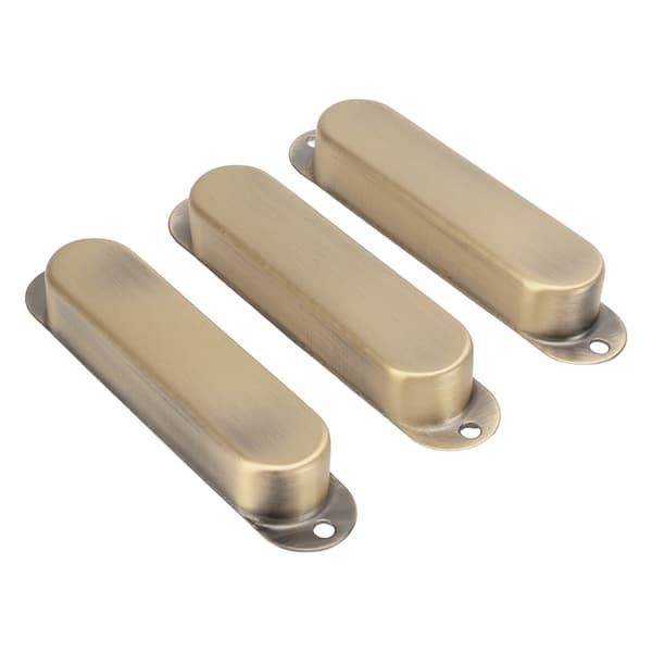 3 st elgitarr single coil pickup-skydd koppar cyan brons hårdvaruset