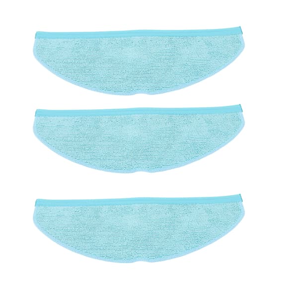 3-pack moppdukar, reservdukar för Cecotec Conga 8090 9090 dammsugare