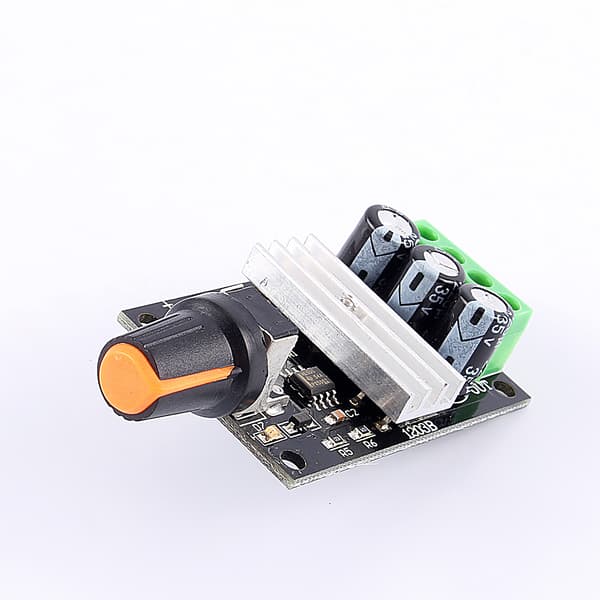 DC6-28V 3A Variabel Motorhastighed PWM Justerbar Regulator Controller Switch+Knob