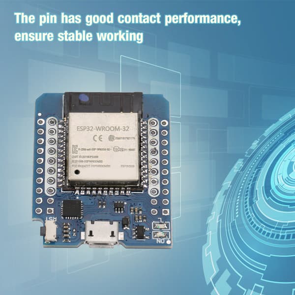 Mini ESP32 WiFi Bluetooth 2 i 1 CPU Internet of Things Udviklingskort