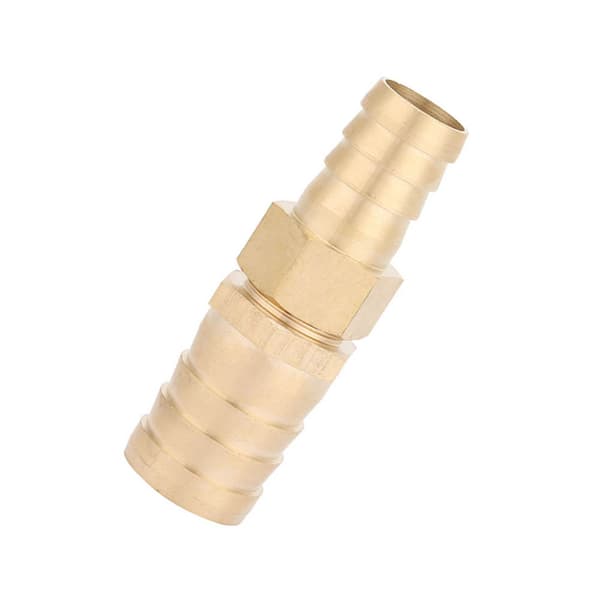 Messing modhagereduktion rørforbinder samlestykke rørfitting adapter (19-25mm)