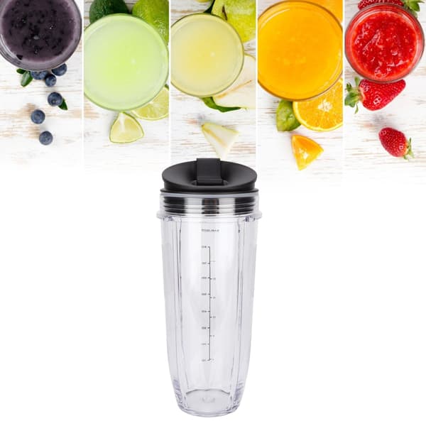 32Oz Reservmugg och lock passar Nutri Ninja Blender Juicer Delar