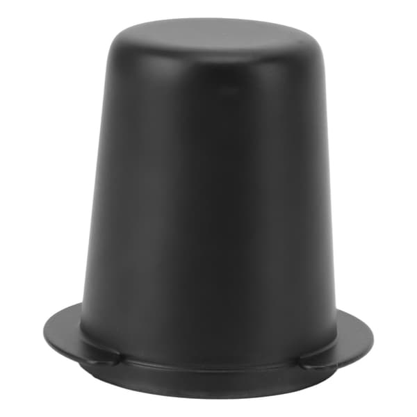 Kaffedoseringskop Rustfrit Stål Universal Sort Pulveropsamler til Espressomaskine 51mm