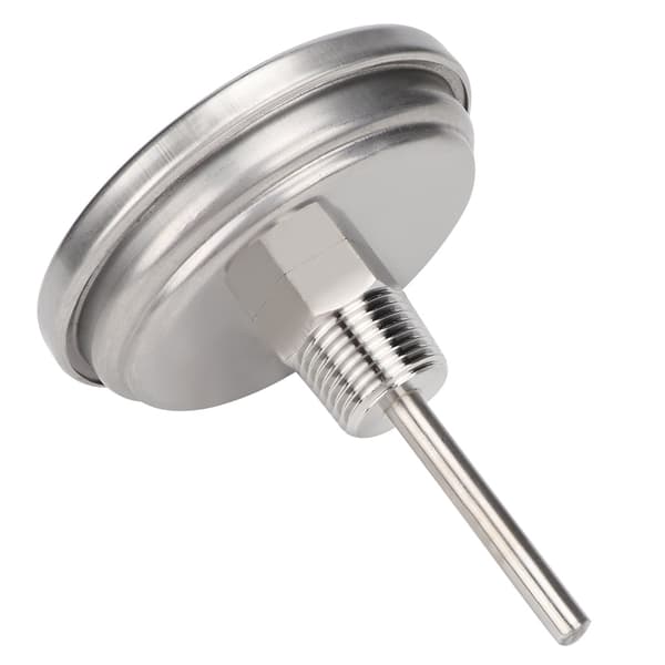 1/2\" NPT rustfrit stål grydetermometer metal urskivetermometer til ølbrygning