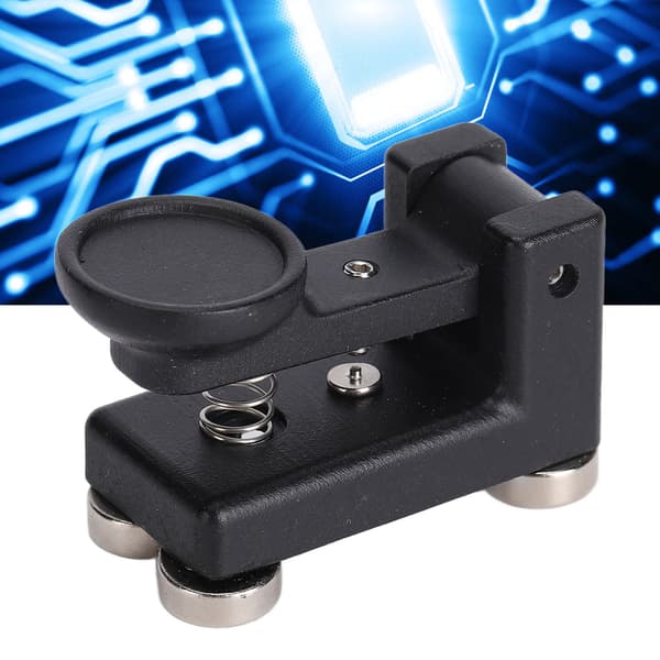 CW Morse Code Manuel Nøgle Ultra Bærbar Magnetisk Adsorptionsbase til Kortbølgeradio