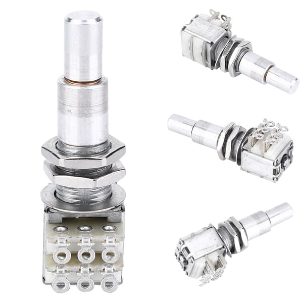 Premium Metall B100K Bas Potentiometer Basgitarr Tillbehör 1-pack