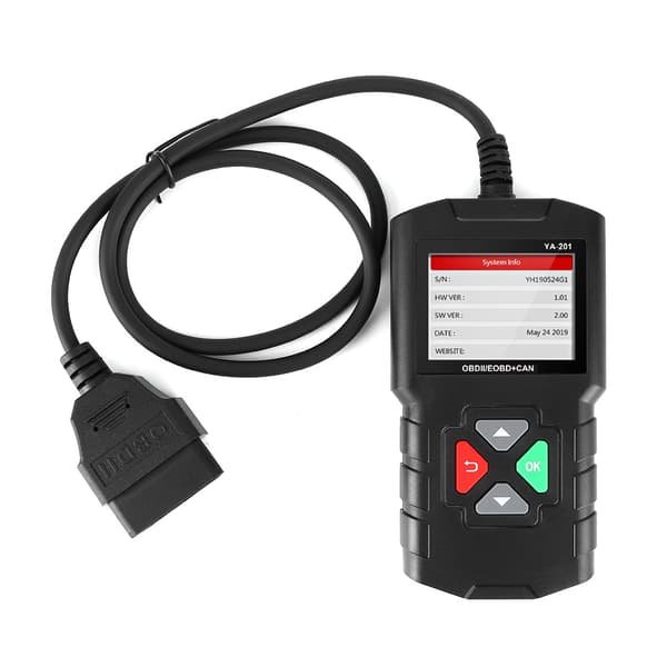 OBDII EOBD Bil Diagnostisk Scanner Fejlkodelæser Værktøj Auto Motor Tester