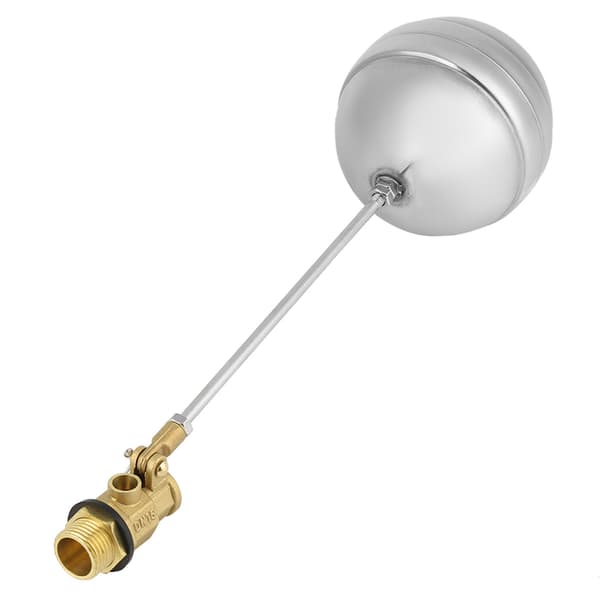 DN15 G1/2 Messing Han Gevind Vand Sensor Rustfrit Stål Flydekugleventil
