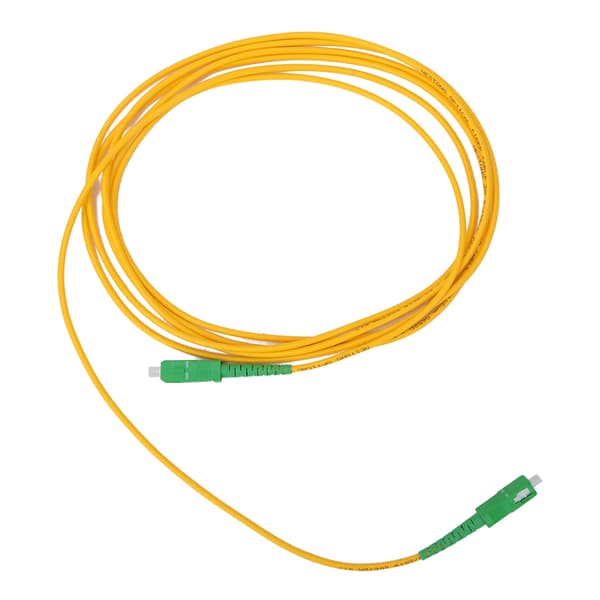2 STK Fiberoptisk Patchkabel Single Mode & Single Core SC/APC SC/APC SM-G652D OS2 3 Meter