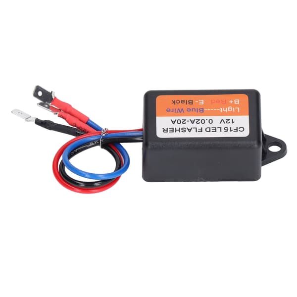 Blixtljusstyrenhet Bilblinkermodul LED-blinkrelä 12V 0.02‑20A
