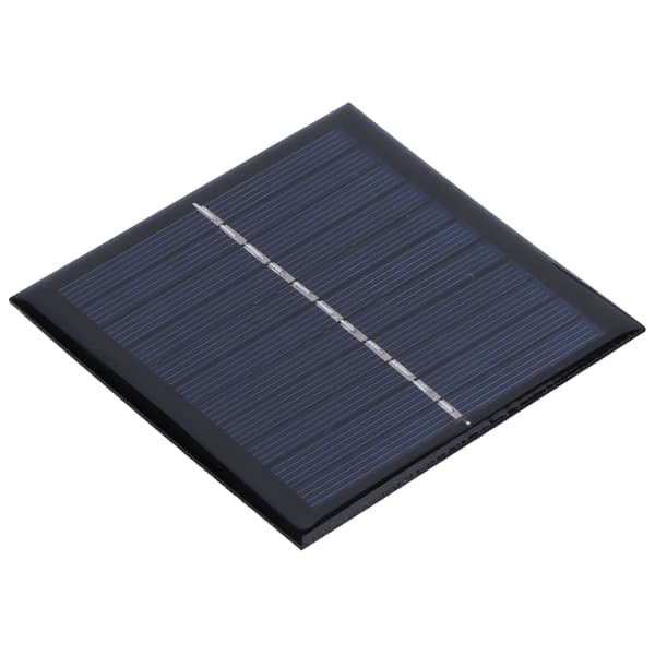 1W 5.5V solpanelplade DIY polysilicium solopladningsmodul til 3.7V-5V batteri
