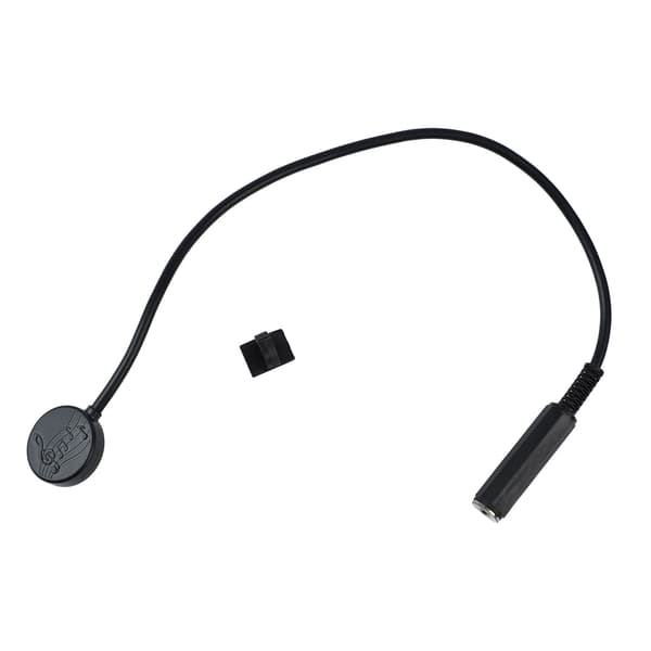 Akustisk Gitarr Pickup Svart Universal Trä Gitarr Kontakt Mikrofon Pickup för Stränginstrument