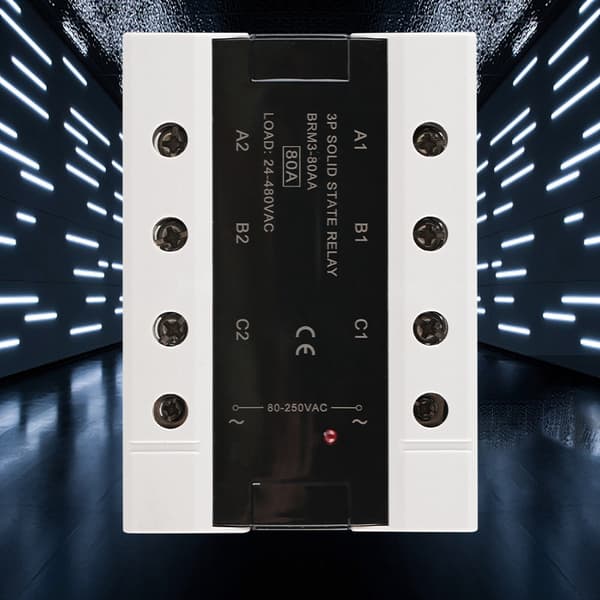 Last 24-480VAC Trefas Solid State Relä (BRM3-80AA)
