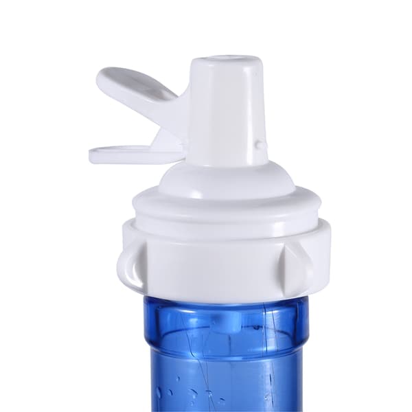 1 st plastkran vattenbyte flasktoppventil kran dispenser enkel enhet vit