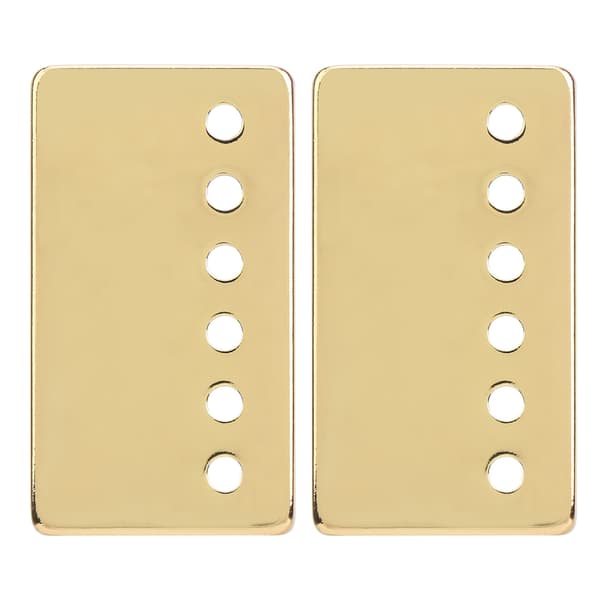 2x Elgitarr Pickup Skalöverdrag Nickel Guld 50/52 mm Gitarrreservdelar