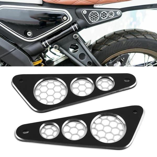 Motorcykel Aluminium Bagsidepanel Dækplade til Yamaha XSR155 2019-2020