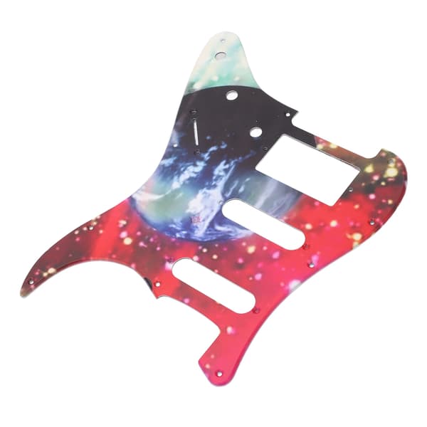 Elgitarr Plektrumskydd PVC Scratchplate Frontpanel Skydd Gitarrtillbehör