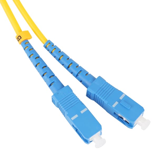 9,8 fod SC til LC fiberoptisk patchkabel PVC single-mode jumper til netværk