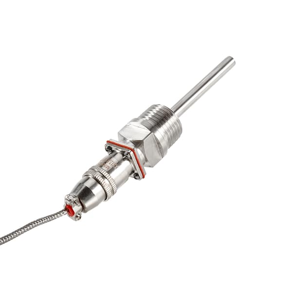 RTD PT100 Temperatursensor 1/2\" NPT Gevind med 2 Meter Kabel