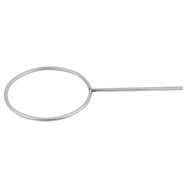 160 mm laboratorie retortstativ i rustfrit stål med lukket ring