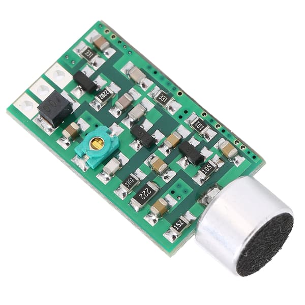 Lydsender Modul Mini Trådløs Mikrofon Pickup V4.0FM Emission MIC Core Board 0.7‑9V