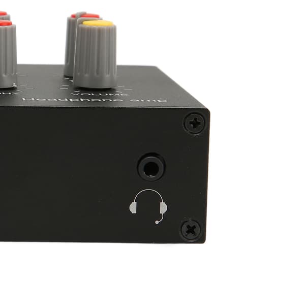 7-bånds grafisk equalizer RCA ind/ud, 12dB basforstærkning, 2-kanals stereo lydprocessor