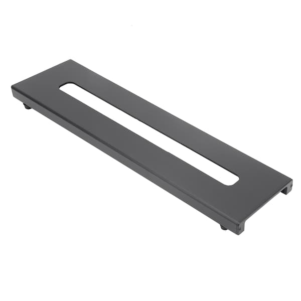 Mini effektpedalbräda i aluminiumlegering, gitarr effektpanel, tillbehör för musikinstrument