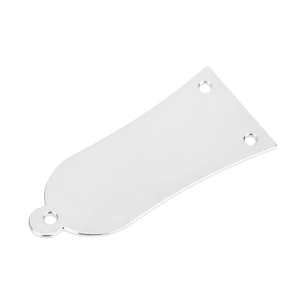 3 hål metall dragstångsskydd med skruvar gitarr bas ersättning (silver)