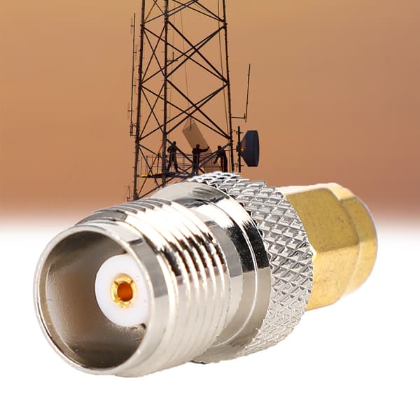 2-pak TNC hun til SMA han RF Coax Adapter Konverteringssæt