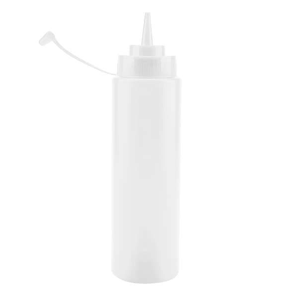 720 ml 10 stk. / sæt plastikkrydderidispenser til sauce, olie, fløde, eddike (hvid)