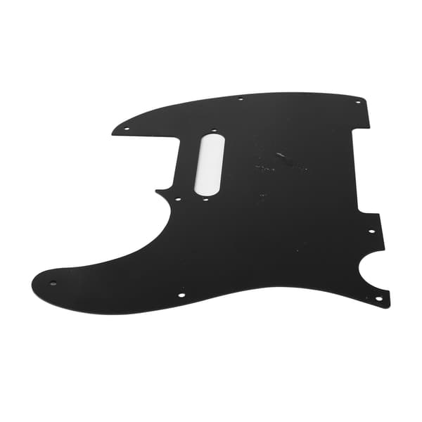 Svart elgitarr-plektrumskydd i aluminiumlegering, robust repskyddsplatta