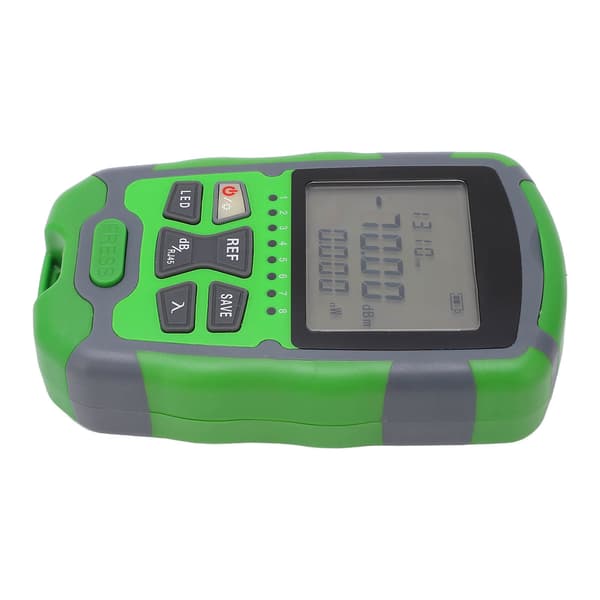 Fiberoptisk effektmåler -70~+10dBm Digitalt optisk kabeltester, 5W testsæt