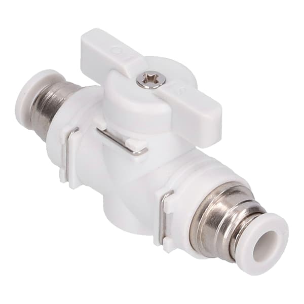 Flow Control Ventil Fitting Pneumatisk Konnektor Luftledning Plugin Hurtig Samling Union Adapter 6mm