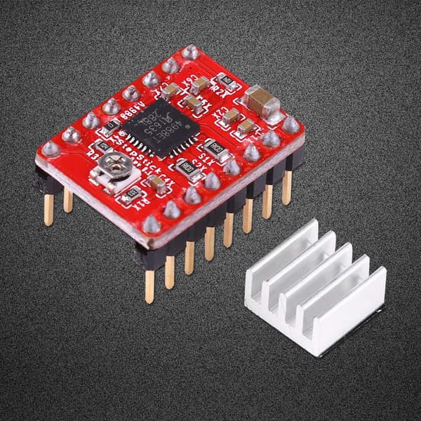 A4988 Stepping Stepper Trinmotor Driver Modul 3D Printer Dele