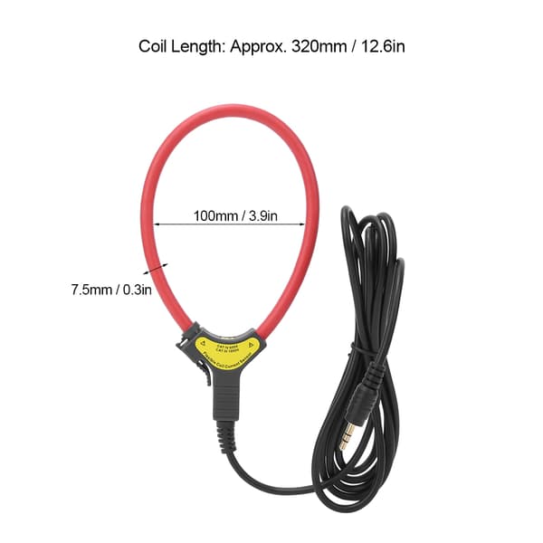 ETCR100F Multifunktionell flexibel spole strömsensor AC läckströmsensor