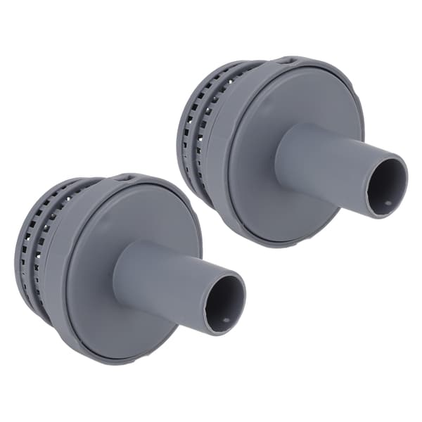 2-pack plastpoolsilkoppling 11070 11072 reservdel för Intex 25022E poolvattenutlopp