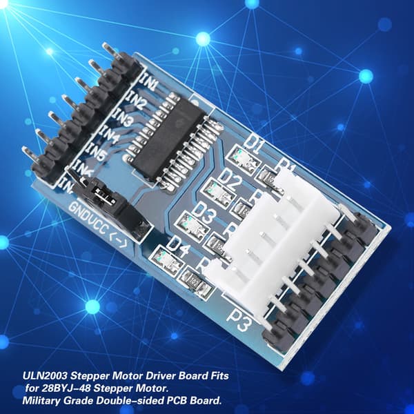 5 stk. ULN2003 Stepmotordriverkortmodul til 28BYJ-48 Stepmotor
